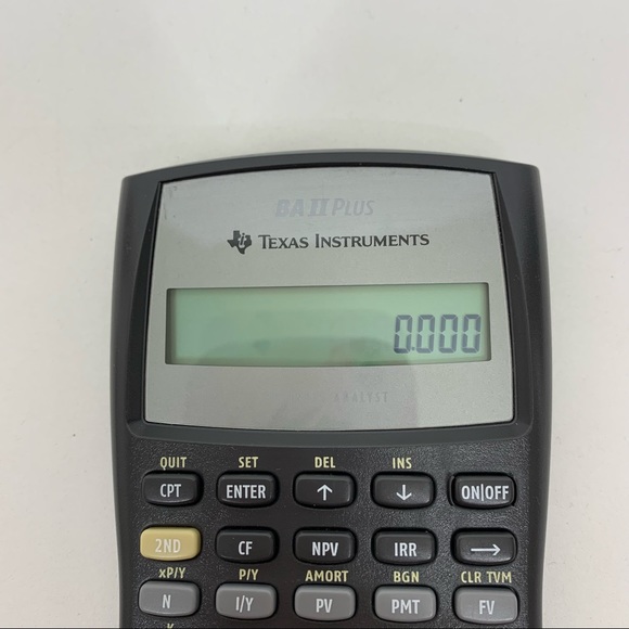 Texas Instruments Business Analyst Calulator S-0706F Functional Slide On Cover - Picture 10 of 16